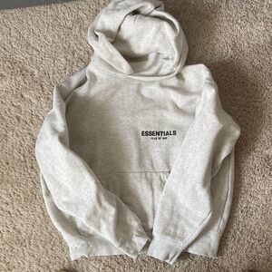 Essentials Light Gray Hoodie